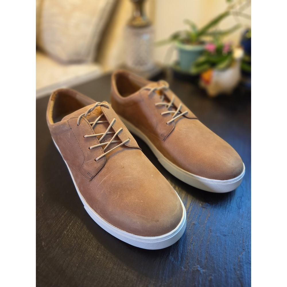 Nisolo Men's Bestseller Diego Everyday Leather Sneaker Tobacco Size 9 NEW! $178